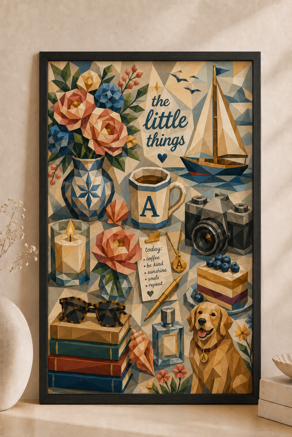 Cubic Favorite Things Portrait