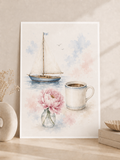 Favorite Things Watercolor Art