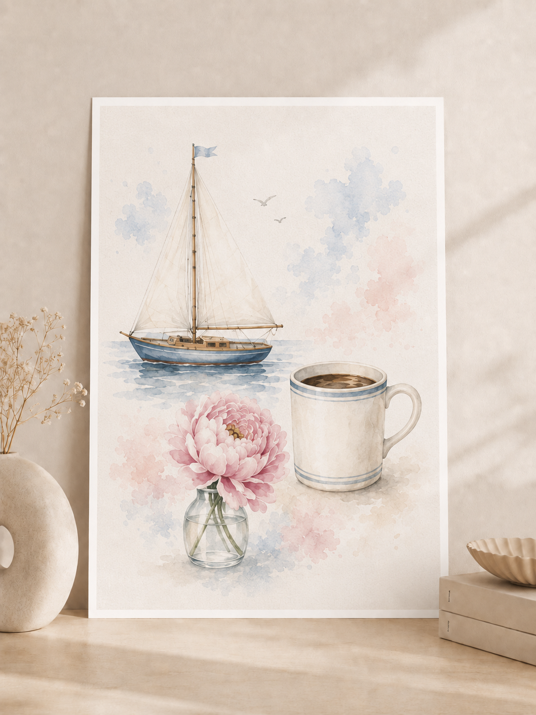 Favorite Things Watercolor Art