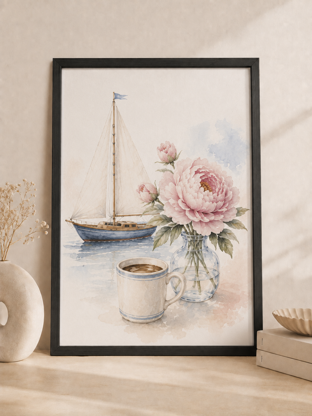 Favorite Things Watercolor Art