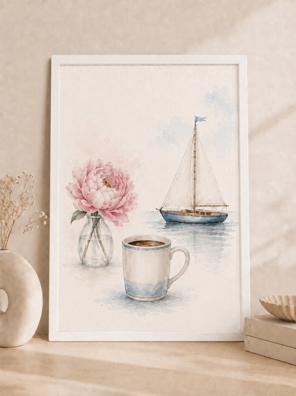Favorite Things Watercolor Art