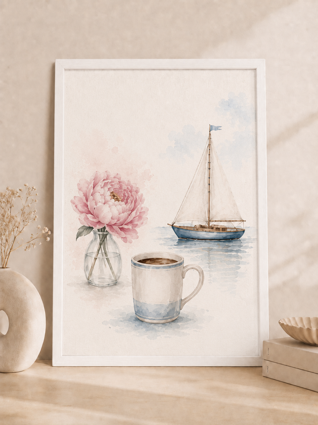 Favorite Things Watercolor Art