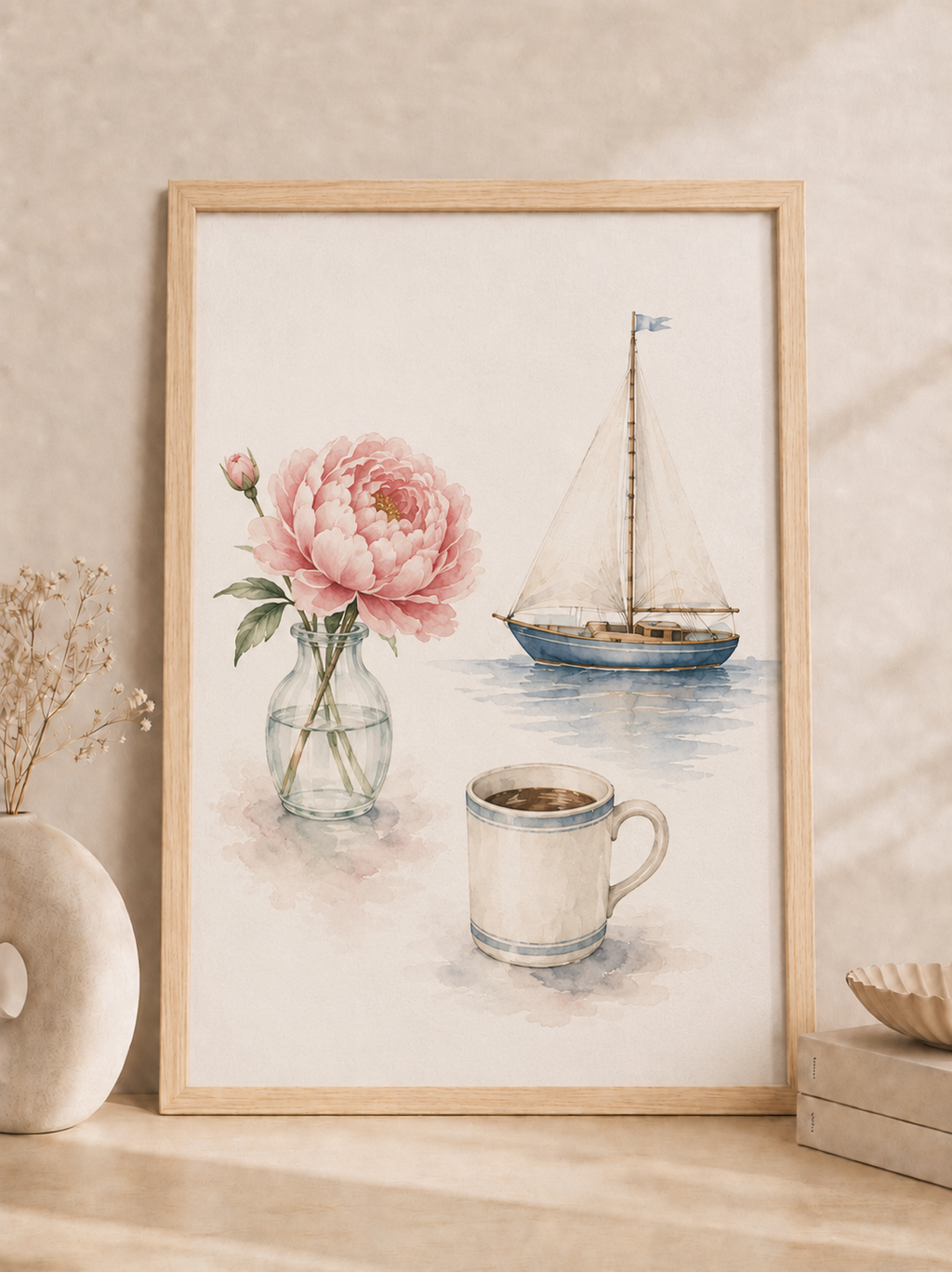Favorite Things Watercolor Art