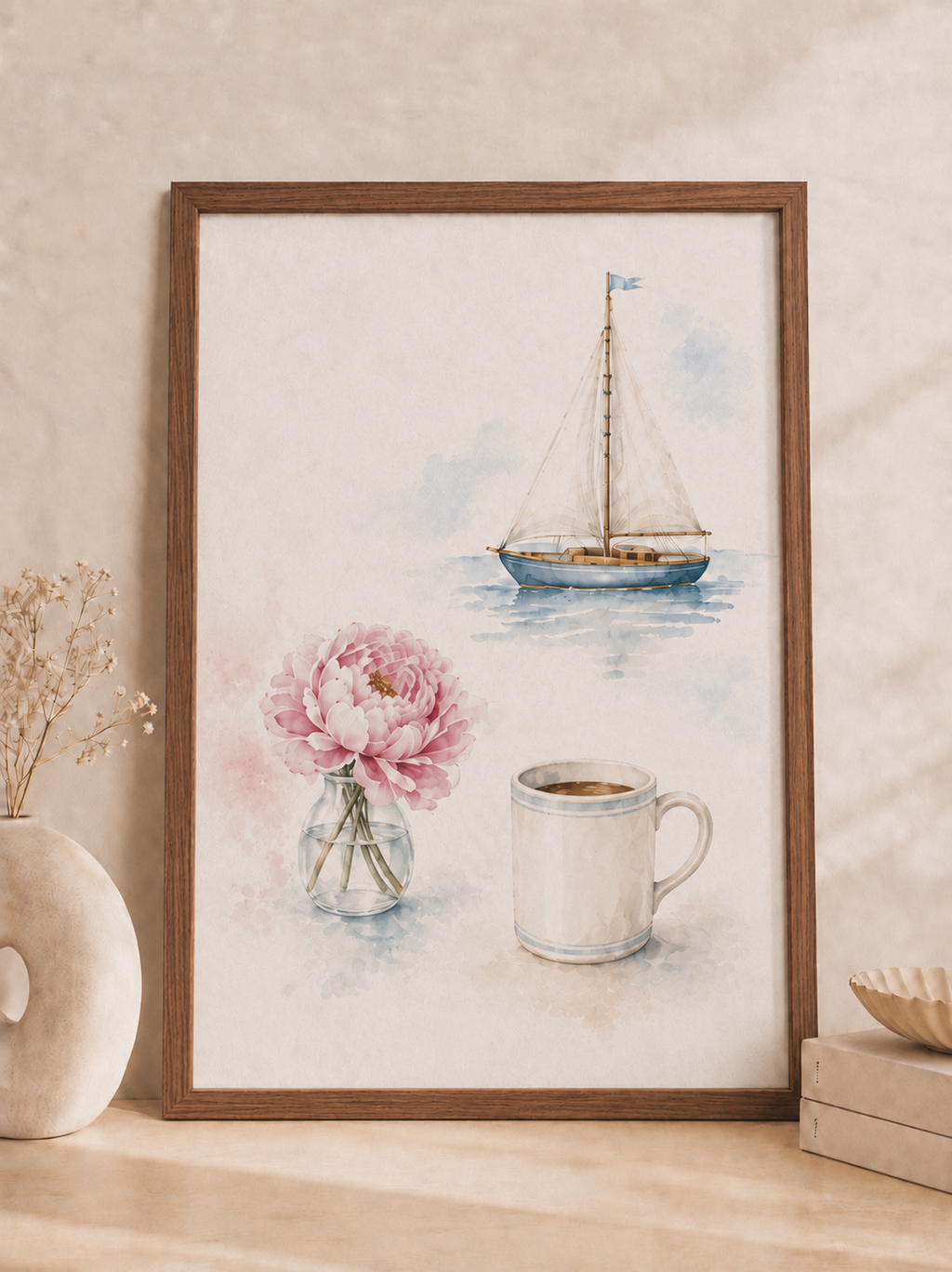 Favorite Things Watercolor Art