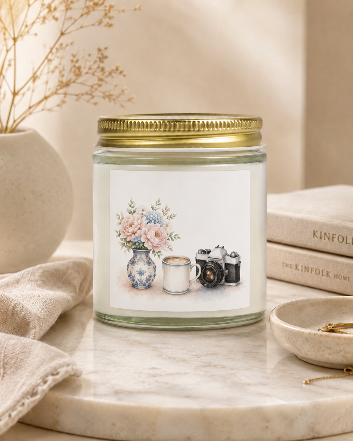Personalized Favorite Things Candle