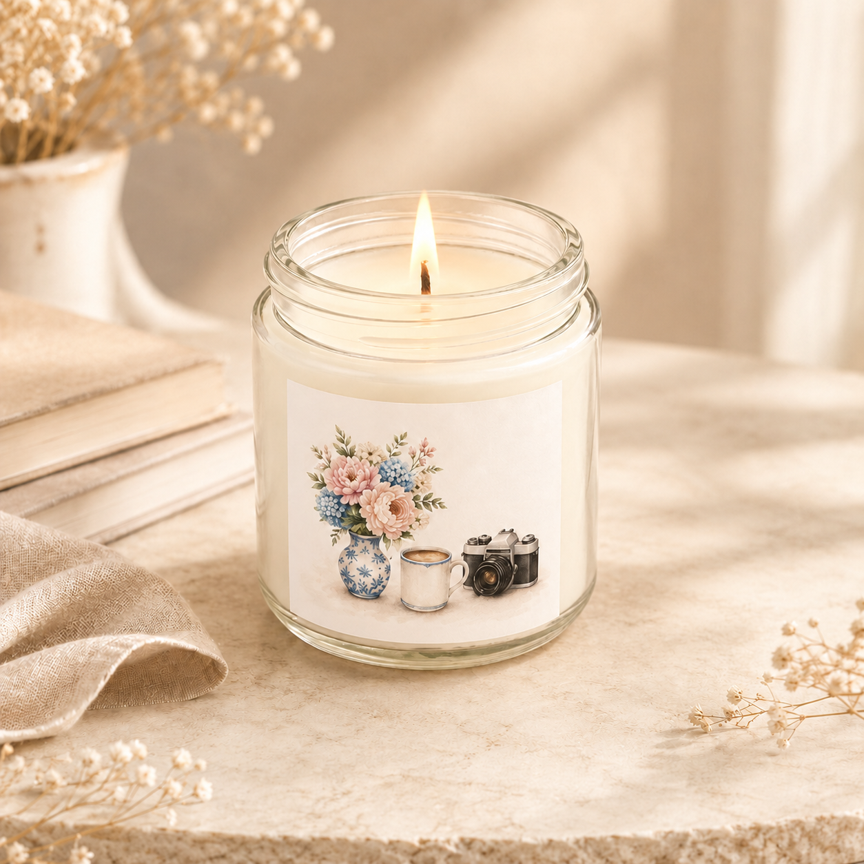 Personalized Favorite Things Candle